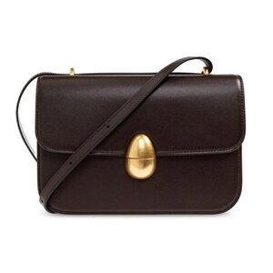 Neous Phoenix Leather Shoulder Bag Dark Chocolate
